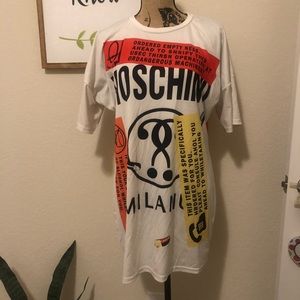 Moschino Couture Jeremy Scott Warning PillsT-Shirt